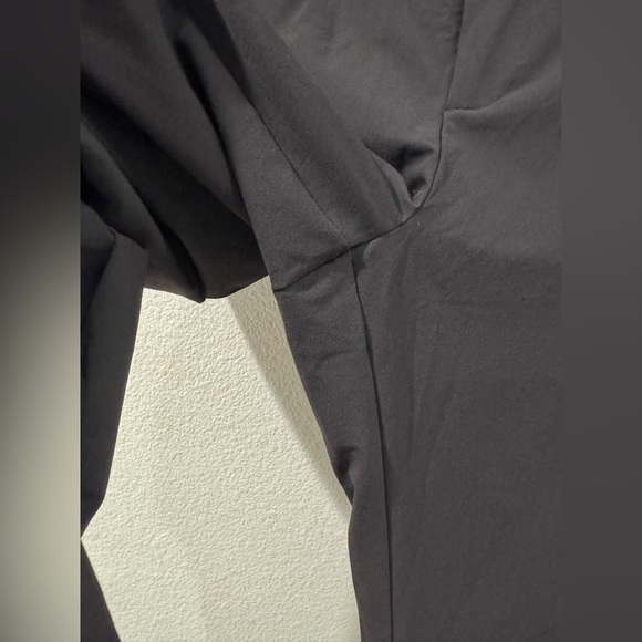 FigsPro Black Skinny Zip Fly Trouser Pants Size Medium - Picture 6 of 16